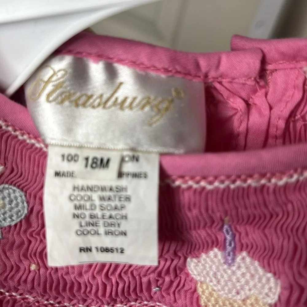 Strasburg hand smocked